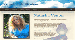 Desktop Screenshot of angelicclarifications.com